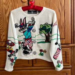 Michael Simon Vintage 90’s Warner Brothers Sweater